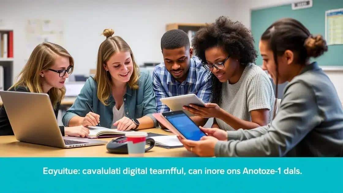 Evaluating the effectiveness of digital learning tools