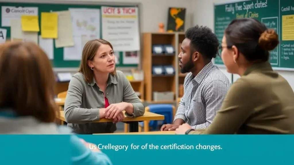 Teacher certification updates: what you need to know