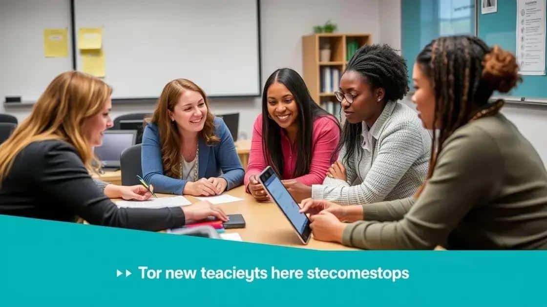 Innovative training programs for new educators