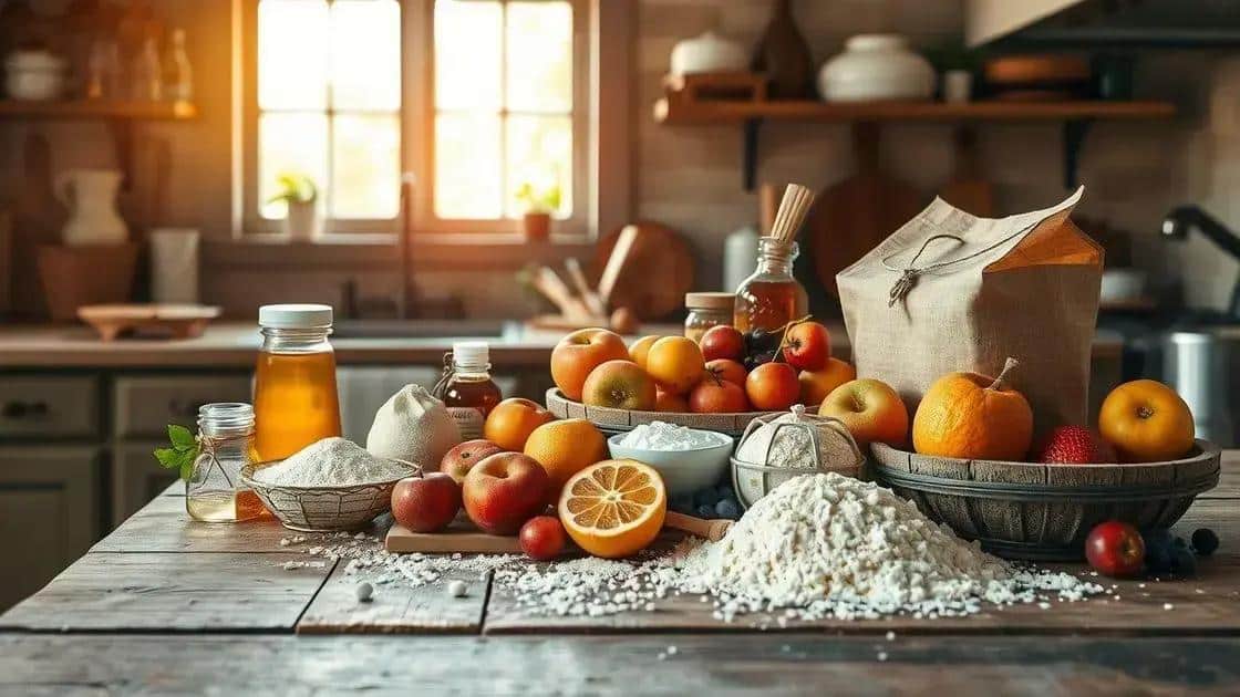Key ingredients that define eco-friendly baking
