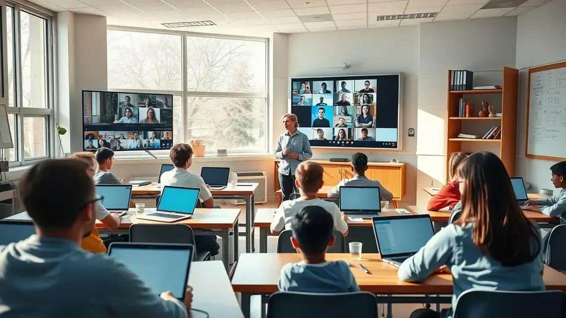 Trends in remote and hybrid education