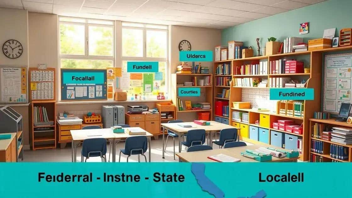Types of funding available for schools