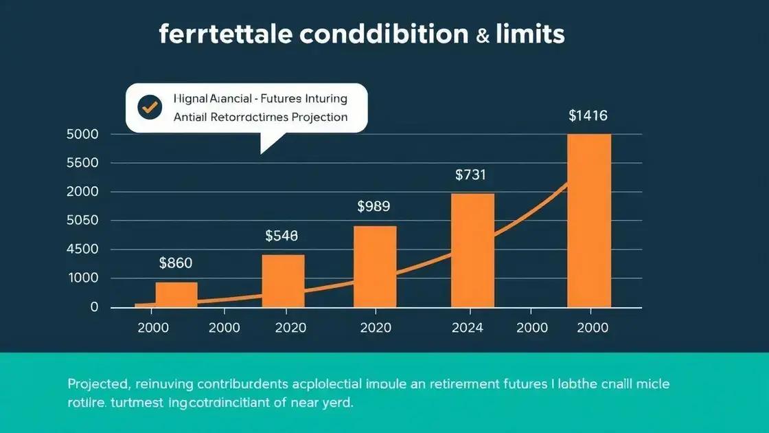 Future projections for contribution limits