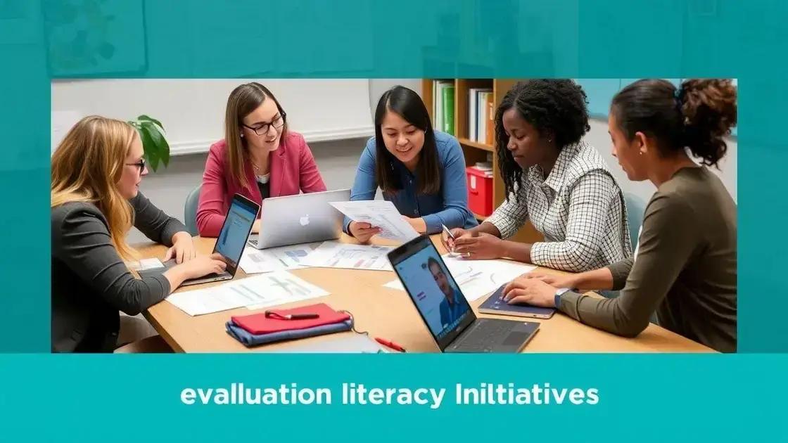 Evaluating the success of literacy initiatives