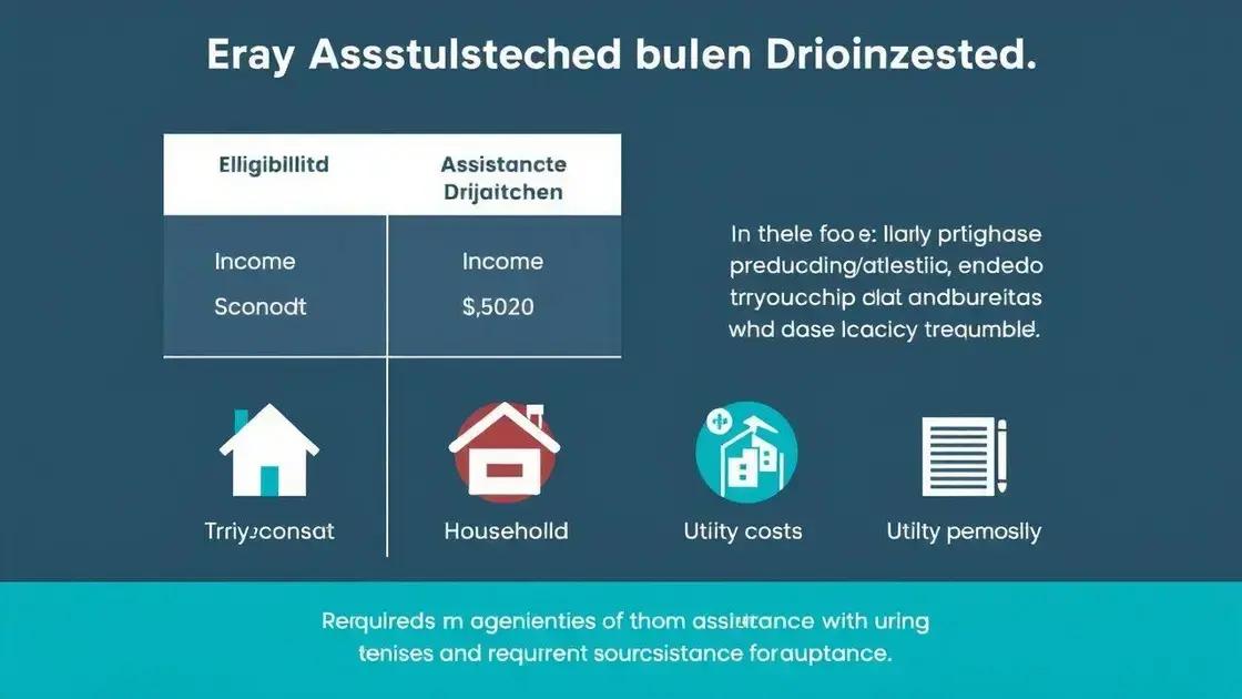 Eligibility criteria for low-income households