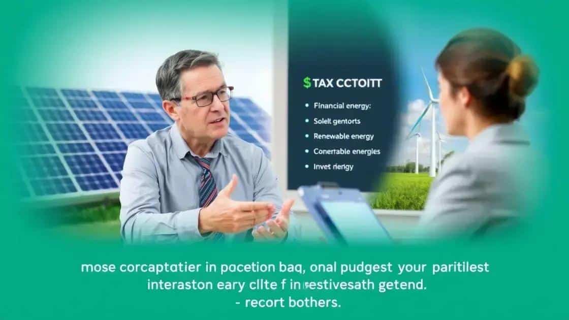 Exploring tax credits available for green investments