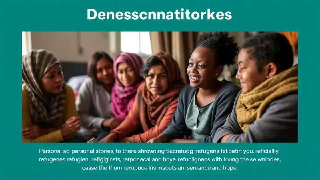 Personal stories from refugees around the world