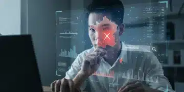 Professionnel analysant des métriques SEO pour la visibilité en France en 2025