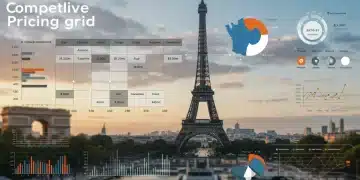 Grille d'analyse du positionnement prix des concurrents sur le marché français