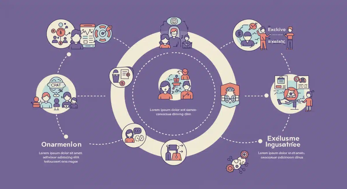 Infographie du parcours client et des points de fidélité pour une meilleure rétention.