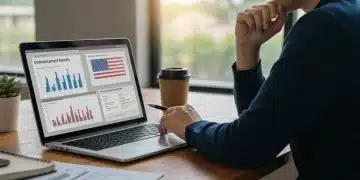 Personne examinant des documents financiers pour les allocations chômage