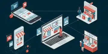 Illustration de l'unification des parcours clients en ligne et en magasin