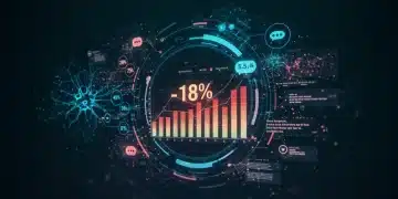 Psychologie UX 2026: 3 principes cognitifs pour une satisfaction client accrue Interface numérique futuriste avec graphique de satisfaction client en hausse, illustrant la psychologie UX en 2026.