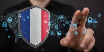 Bouclier numérique protégeant des données clients en France