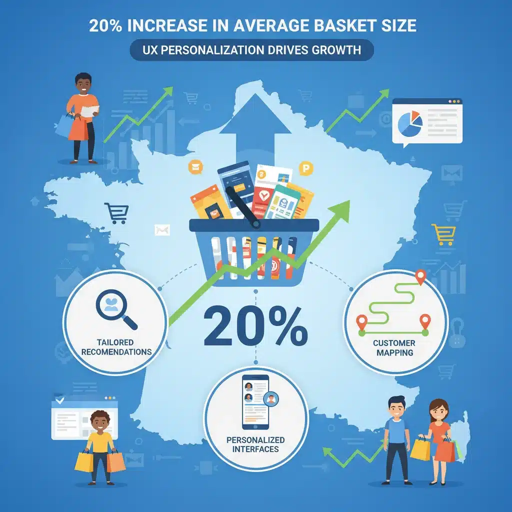 Personnalisation UX: 20% d’Augmentation du Panier Moyen en France (T1 2026)